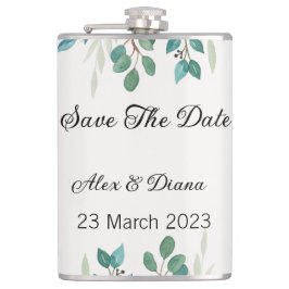 ボタニカルリースグリーンリー広場は日付を保存 フラスク