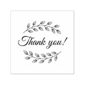 ボタニカルリーストップボトムサンキュー セルフインキングスタンプ (デザイン)