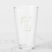 ボタニカルリーフバウティゾバウティスマの洗礼名の句 タンブラーグラス (裏面)