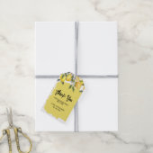 ボタニカルレモンサマーバースデーパーティギフトラベル ギフトタグ (より糸付き)