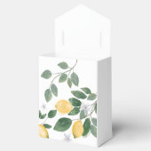 ボタニカルレモン&グリーンリーブライダルシャワー フェイバーボックス (オープン)