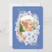 ボタニカルレースフローライースターフォトカード シーズンカード (正面)