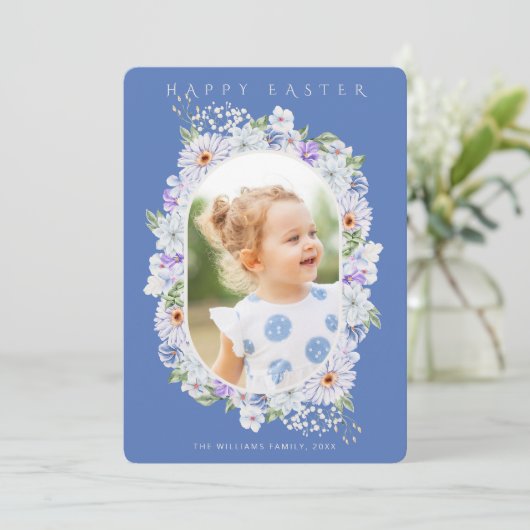 ボタニカルレースフローライースターフォトカード シーズンカード (スタンド正面)