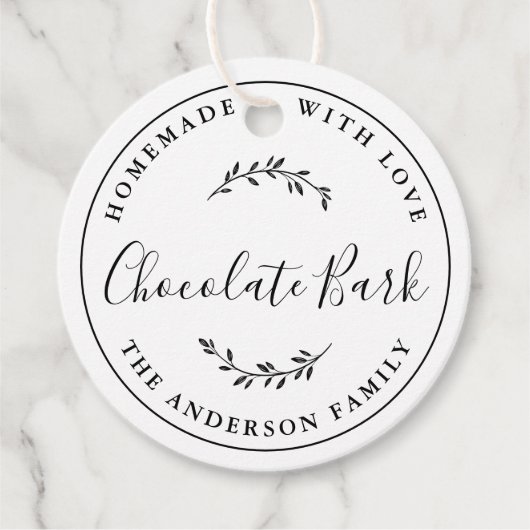 ボタニカルロエレガントゴ自家製ベーキングギフト フェイバータグ (正面)