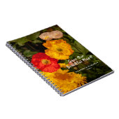 ボタニカルワイルドフラワー自然離れフローラカスタム ノートブック (右側)