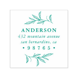 ボタニカルワイルドメドウ差出人住所 セルフインキングスタンプ