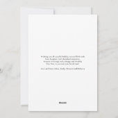 ボタニカルヴィンテージクリスマスフォト シーズンカード (裏面)