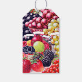 ボタニカルヴィンテージフルーツローカル農家ラベル ギフトタグ (裏面)