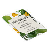 ボタニカル保存ザデイトトロピカルパーム マグネット (右側)