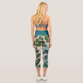 ボタニカル島 カプリレギンス (裏面)