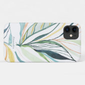ボタニカル水彩アブストラクト カスタムスマホケース Case-Mate iPhoneケース (裏面(横))