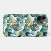 ボタニカル水彩パターン: シームレスな背景 Case-Mate iPhoneケース (裏面(横))