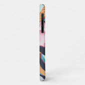 ボタニカル水彩抽象芸術 名前 Phoneケース Case-Mate iPhoneケース (裏面/左)