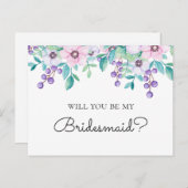 ボタニカル私の花嫁のメイドになるわ。フローラ園 ポストカード (正面/裏面)