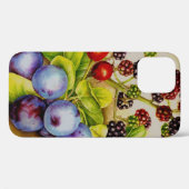 ボタニカル秋ヘジロ素晴らしフルーツアートケース Case-Mate iPhoneケース (裏面 (横))