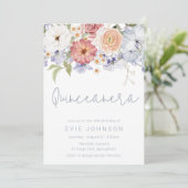 ボタニカル素晴らしフローラアーチキンセアニェラパーティー 招待状 (スタンド正面)