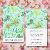 ボタニカル造園ガーデニングプラントシモダンック 名刺