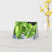 ボタニカル離れノートカード カード (黄色い花)