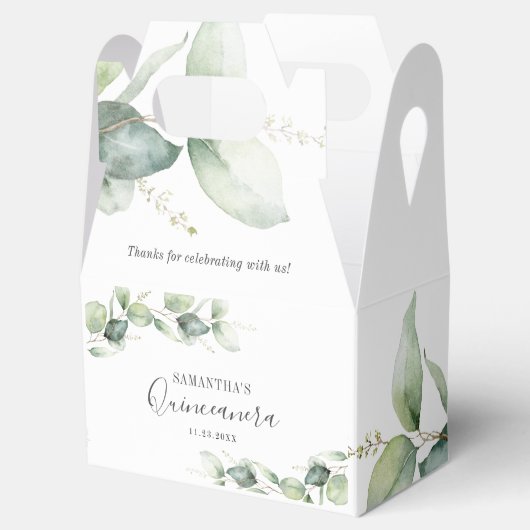 ボタニカル15誕生日ユーカリキンセアニェラ フェイバーボックス (オープン)