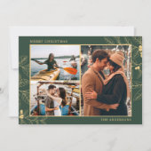 ボタニカル3枚フォトメリークリスマスカップル (正面)