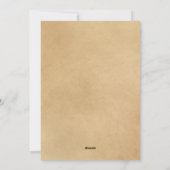 ボタニカル アーチ モダン フォト クリスマス (裏面)