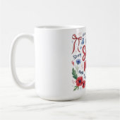ボタニカル コケット 母の日/スーパーママ コーヒーマグカップ (左)