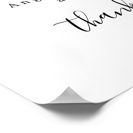 ボタニカル シグネチャー カクテル ウェディング バー サイン (角)