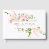 ボタニカル・スプリング・ブライダルシャワー ゲストブック (正面)