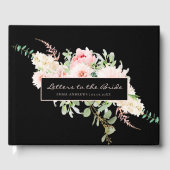 ボタニカル スプリング ブライダル シャワー ゲストブック (正面)