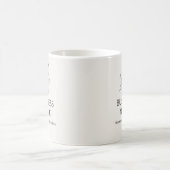 ボタニカル ナチュラル モダン シンプル 小規模事業者向けデザイン コーヒーマグカップ (中央)