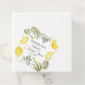 ボタニカル ハーブ レモン 水彩 結婚前のお茶会 フェイバータグ (インサイチュ)