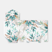 ボタニカル ブランチ 水彩画のテーマ 明るい色 フェイバーボックス (折り畳みなし)