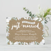 ボタニカル | 35周年結婚記念日パーティー 招待状 (スタンド正面)