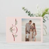 ボタニカルJOYクリスマスカード シーズンカード (スタンド正面)