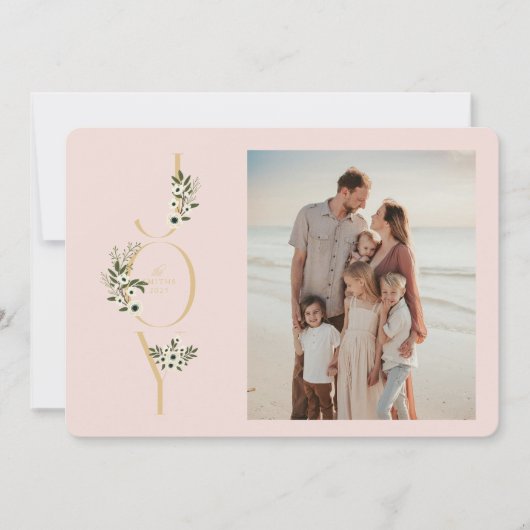 ボタニカルJOYクリスマスカード シーズンカード (正面)