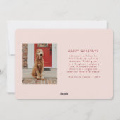 ボタニカルJOYクリスマスカード シーズンカード (裏面)