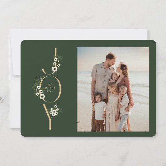 ボタニカルJOYクリスマスカード シーズンカード (正面)