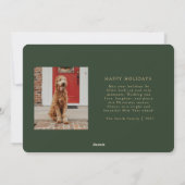 ボタニカルJOYクリスマスカード シーズンカード (裏面)