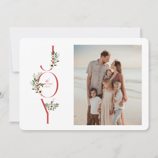 ボタニカルJOYクリスマスカード シーズンカード (正面)