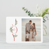 ボタニカルJOYクリスマスカード シーズンカード (スタンド正面)