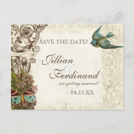 ボタニカ ウェディングアンサンブル - クリームタン 案内ポストカード