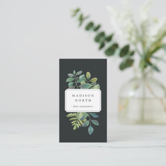 ボタニカ |垂直ソーシャルメディア 名刺 (スタンド正面)