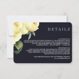 ボタニカ | Yellow Blue Vintage Wedding詳細 招待状