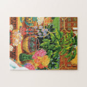 ボタニストキャットバイルイワーイン ジグソーパズル (横)