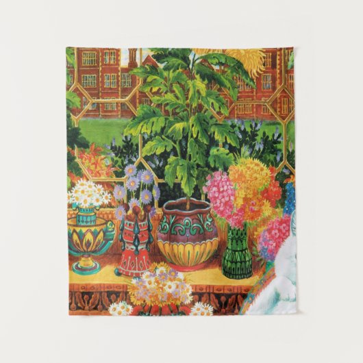 ボタニストキャットバイルイワーイン タペストリー (正面)