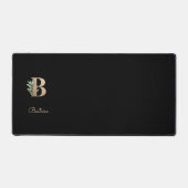 ボタニッエレガントクのモノグラムレターB デスクマット (正面)