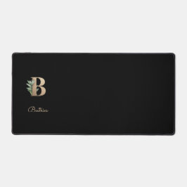 ボタニッエレガントクのモノグラムレターB デスクマット