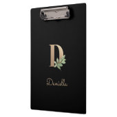 ボタニッエレガントクのモノグラムレターD クリップボード (左)
