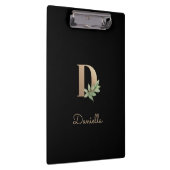 ボタニッエレガントクのモノグラムレターD クリップボード (右)