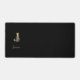 ボタニッエレガントクのモノグラムレターJ デスクマット